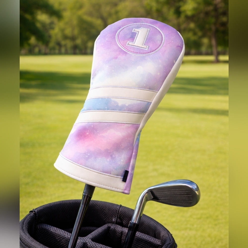 Custom Studio Galaxy Pastel Golf Driver Headcover Single